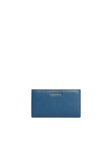 Кошелек 'COCCINELLE METALLIC 26 4' в цвете Cobalt Blue