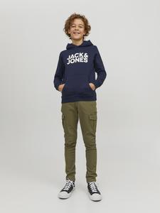 Толстовка CORP LOGO HOOD 2 PACK Jack & Jones Junior, цвет black/navy