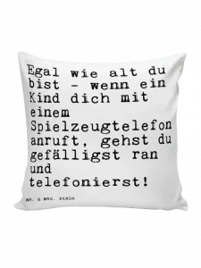 Подушка Mr. & Mrs. Panda, белый