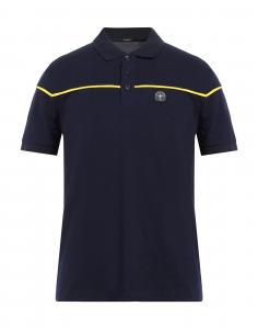 Рубашка поло Three Stroke, полуночно-синий