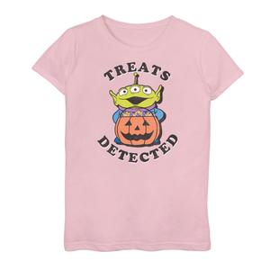 Футболка с рисунком «Обнаружены сладости» для девочек 7–16 лет Disney/Pixar «История игрушек» с изображением пришельца Licensed Character