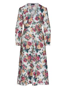 Длинное платье LIMBERRY Rose Flower, красочный