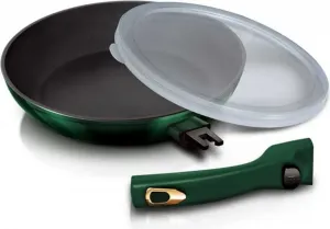 Сковорода 24 см, титановое покрытие, зеленое Berlinger Haus