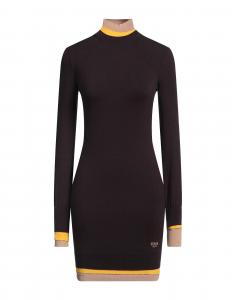 Мини-платье Fendi, шоколадный