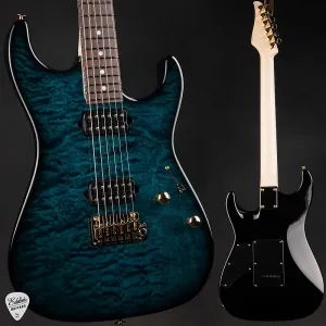 Suhr Standard Thin Burst Limited Edition - Trans Teal