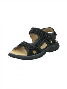 Черные сандалии Ganter