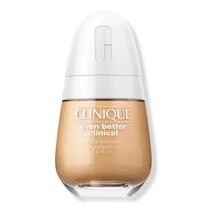 Тональный крем-сыворотка Even Better Clinical Serum Foundation с широким спектром защиты SPF 25 Clinique, WN 64 Butterscotch (medium fair, warm-neutral undertones)