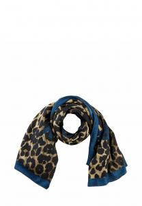 Шарф camel active LIGHTWEIGHT, Leo Print/Beige