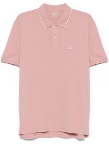 Рубашка поло с нашивкой-логотипом C.P. Company, розовый