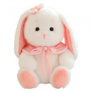 Fox fairy Мягкая и очаровательная белая плюшевая кукла кролик с висячими ушами, 30см/40см/50см высотой