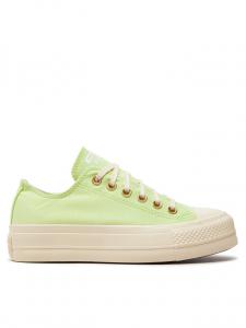 Кеды Converse Chuck Taylor All Star Lift, зеленый