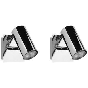 Настенный светильник Beliani серебристый, 13/11/15 см