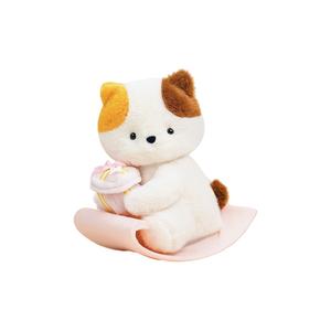 Плюшевая кукла Pat Happy Ride Wooden Horse Elephant Lamb высотой 25 см ZUOXIONG