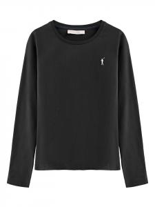 Polo Club Футболка с длинными рукавами черного цвета