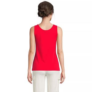 Женская хлопковая майка Lands End Lands' End, белый