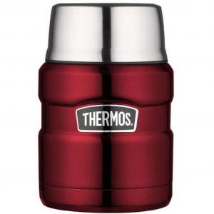Термос Stainless King 1 шт., объем по краю: 470 мл, полезный объем / вместимость: 330-350 мл Thermos, красный