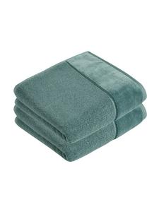 В упаковке 2 полотенца Pure бренда Vossen 50 х 100 см.