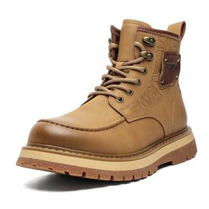 FAPAI Мужские ботинки Martin черные/хаки, цвет Khaki