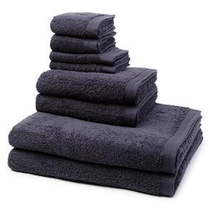 Набор полотенец superfuschel 8 шт Möve, темно-серый