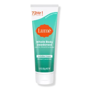 Дезодорант Whole Body Deodorant Invisible Cream Tube Lume, Minted Cucumber