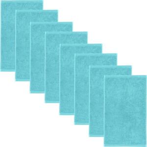 Гостевое полотенце Erwin Müller 8er-Pack 161521, 30x1x50 см, бирюзовый