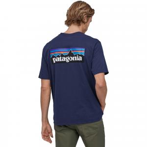 Мужская футболка с логотипом P-6 Responsibili. Patagonia, Classic Navy