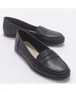 Лоферы Dorothy из кожи Forever & Always Shoes, черный