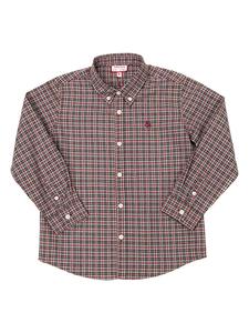 Neck & neck Рубашка красно-темно-синего цвета