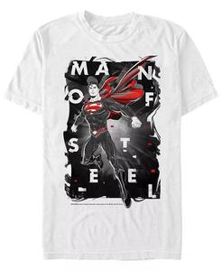 Мужская футболка DC Superman Word Jumble с короткими рукавами Fifth Sun