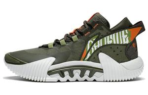 Баскетбольные кроссовки Badfive 2 Low мужские с низким верхом зеленые/белые Lining