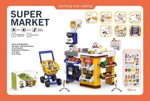 Большой Красочный Супермаркет С Корзиной И Аксессуарами Inna marka