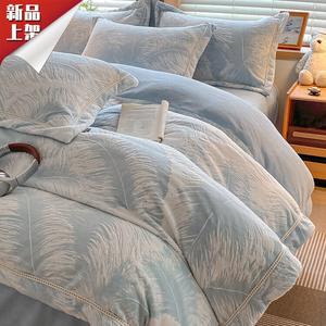 LUOLAI HOME Комплект постельного белья, 200 см, 4 предмета