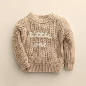 Детский объемный вязаный свитер Little Co. By Lauren Conrad, цвет little one