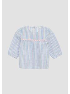 Блузка 53N2_голубого цвета s.Oliver