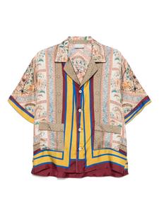 Рубашка с алоэ Pierre-Louis Mascia, нейтральный