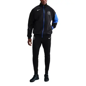 Nike Футбольная куртка Chelsea FC, Black/Royal Blue/Outdoor Silver