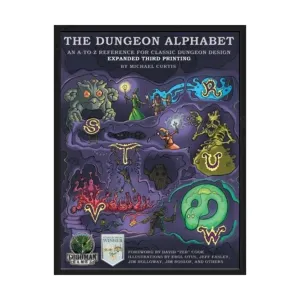 Dungeon Alphabet (Expanded 3rd Printing), Fantasy Supplements (System Neutral), твердый переплет