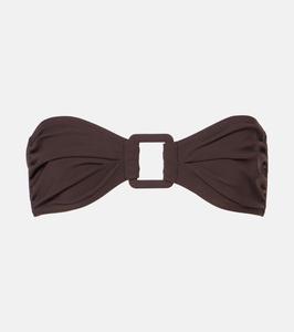 Верх бикини-бандо Karla Colletto, коричневый