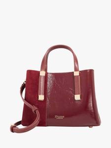 Сумка Dinkydorry с золотой фурнитурой Dune London, Burgundy