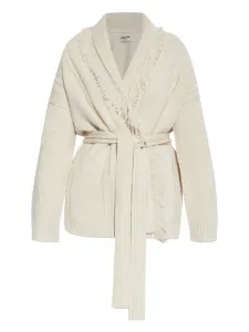 Кардиган с бахромой и поясом Zadig&Voltaire