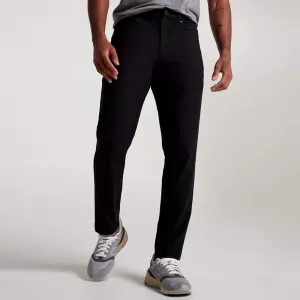 Мужские брюки Slim Fit с 5 карманами VRST — новинка для дополнительного комфорта, черный