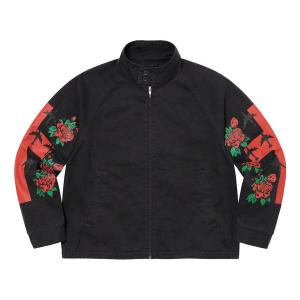 Куртка destruction of purity harrington jacket 'black red green' Supreme, черный