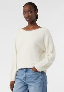 Джемпер comma WEICHER MIT FLEDERMAUSÄRMELN, Beige/Off-White