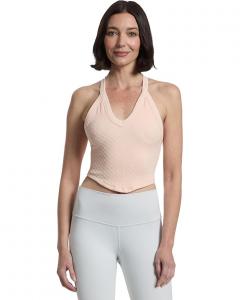 Женская блузка FP Movement All Clear V-Neck Holiday Jacquard, Ballet Slipper Holiday