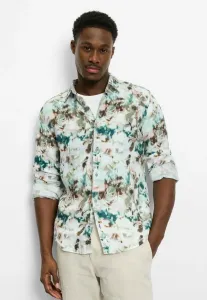 Рубашка asual, стандартного кроя, фрайзейт, кент Olymp, Oliv