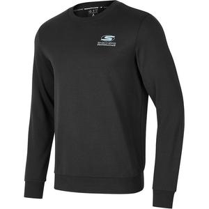 Skechers Базовый спортивный свитшот мужской угольно-черный Carbon Black