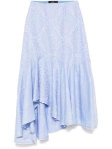 Юбка миди с узором пейсли-жаккард ETRO, синий