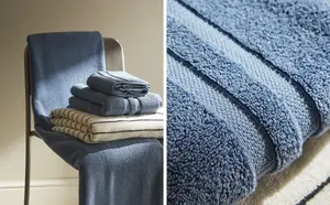 Очень мягкое полотенце с двойной каймой Zara Home, белый