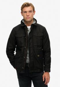 Куртка Superdry & Co COLLARED , Jet Black/Blue-Black Denim