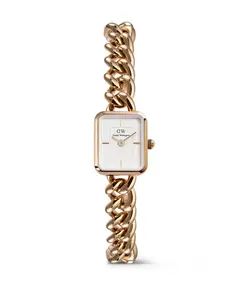 Женские часы с аналоговым циферблатом из нержавеющей стали с розовым золотым покрытием, 16 мм Daniel Wellington